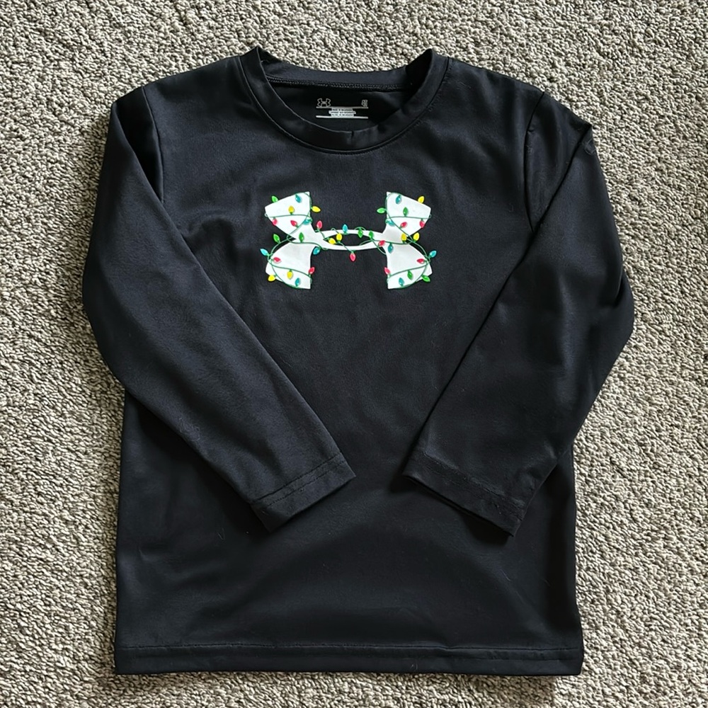 4T Boys Under Armour Christmas Tee